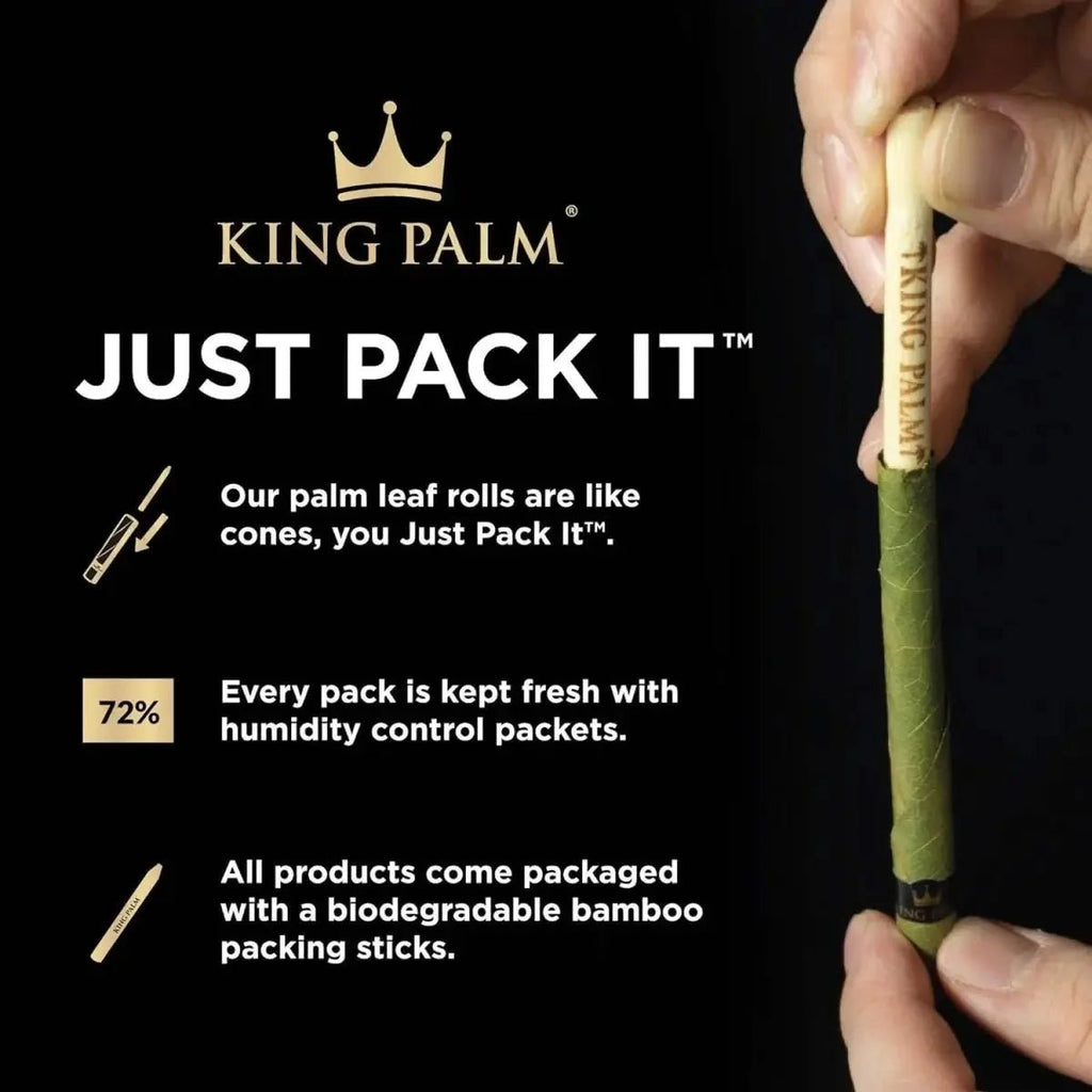 How to Use : King Palm Cordia Leaf Rolls:  A Step-by-Step Guide - JustSmoke.Me