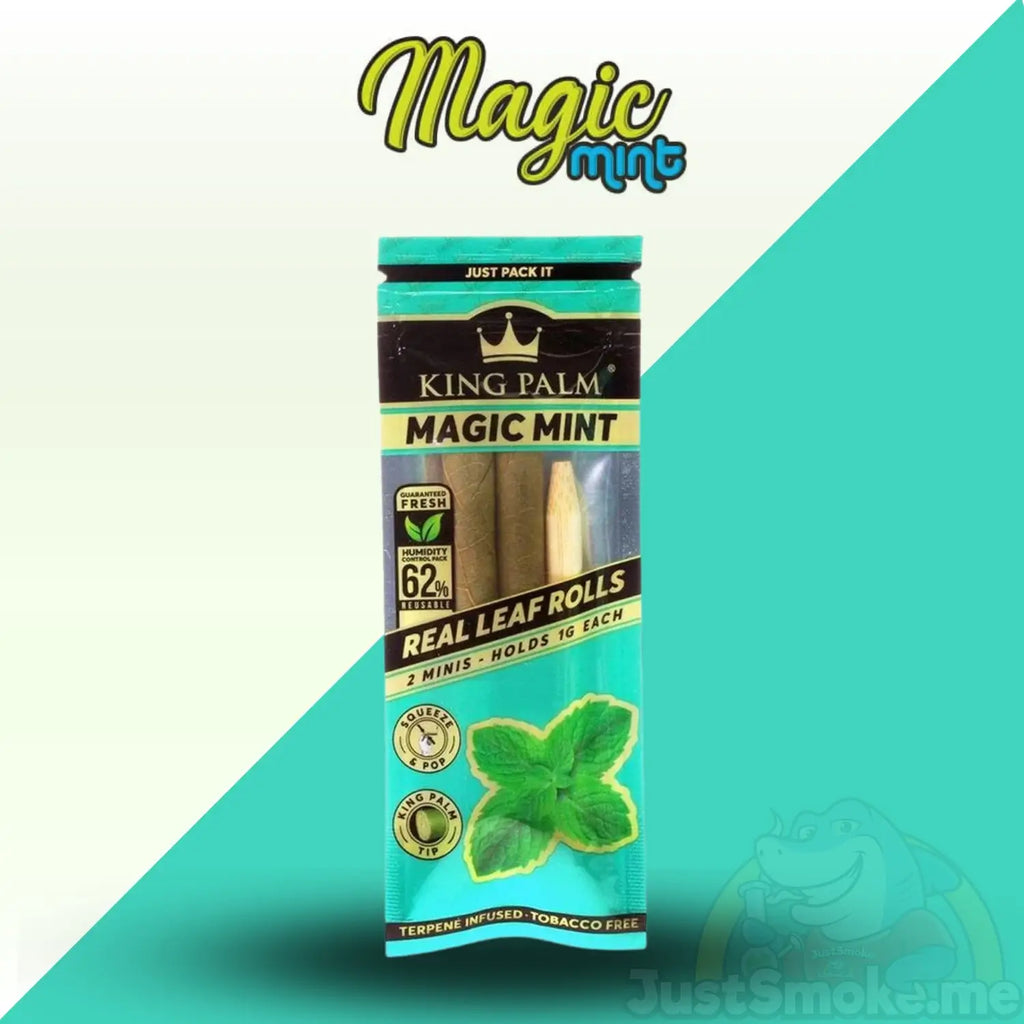 Magic Mint | Cordia Leaf - Flavoured Blunt Wraps Slim 1.5g - King Palm