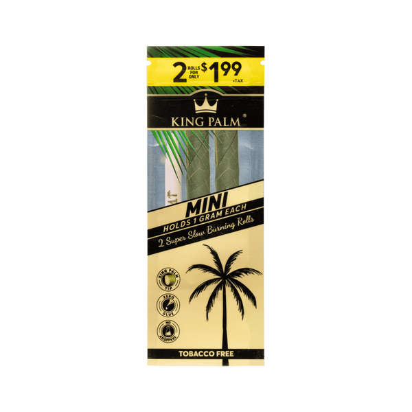 King Palm - 2pc Natural / Unflavoured | 1.g | Cordia Blunt Wrap / Pre Roll - justsmoke.meJustSmoke.Me