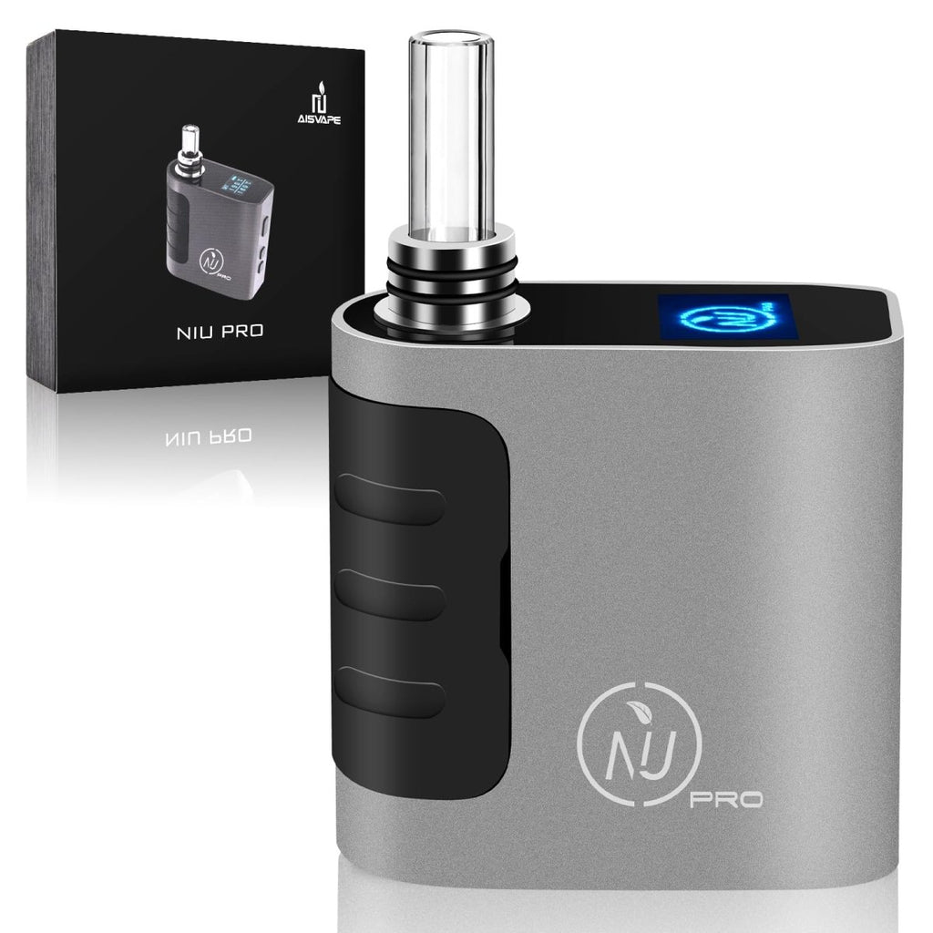 Aisvape NIU PRO Vaporizer for Herbs & Cannabis | Conduction Mechanism | Replaceable SUS304 Chamber | 1400 mAh Battery | Haptic FeedbackJustSmoke.Me