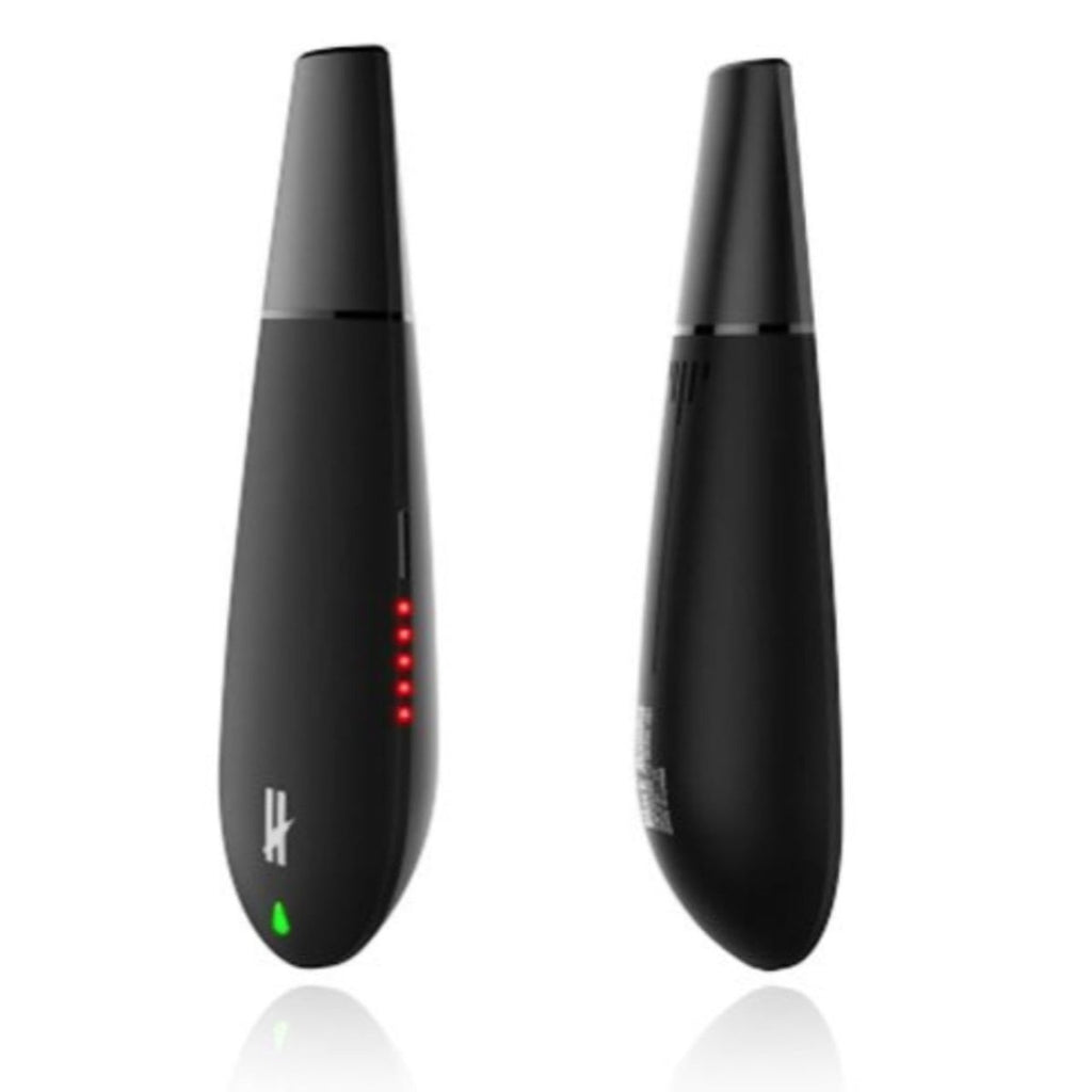 BLK 2025 Black Mamba Dry Herb Vaporizer, New & Improved Edition! ! 5 Temp Settings, Ceramic Chamber, Glass Air Path, Discreet Ergonomic Design (No Nicotine)JustSmoke.Me