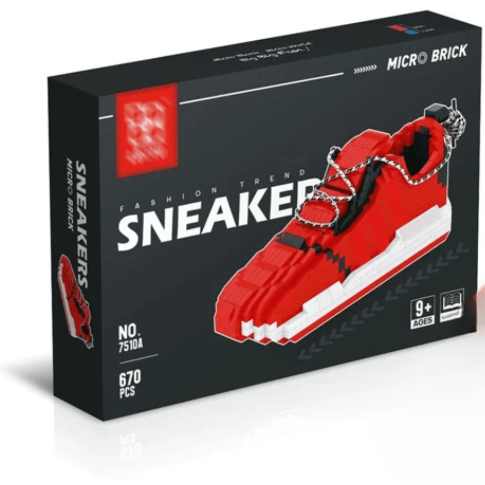 Build a Sneaker | 500 - 800pcs Model Building Kits - Quick Stack Bricks - 4 New StylesJustSmoke.Me