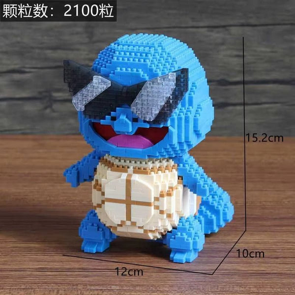 Dope Squirtle : 2100+pc Fun Model Building Set - Interlocking Brick KitJustSmoke.Me