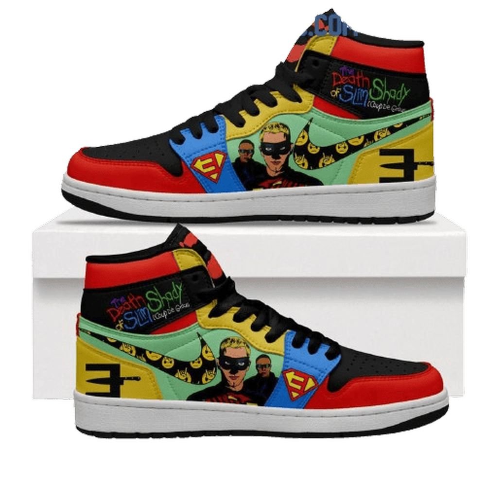 Eminem #2 | High - Tops / Custom Shoes | Unisex Fashion Trainers | Cartoon / Movie / Gamers.JustSmoke.Me