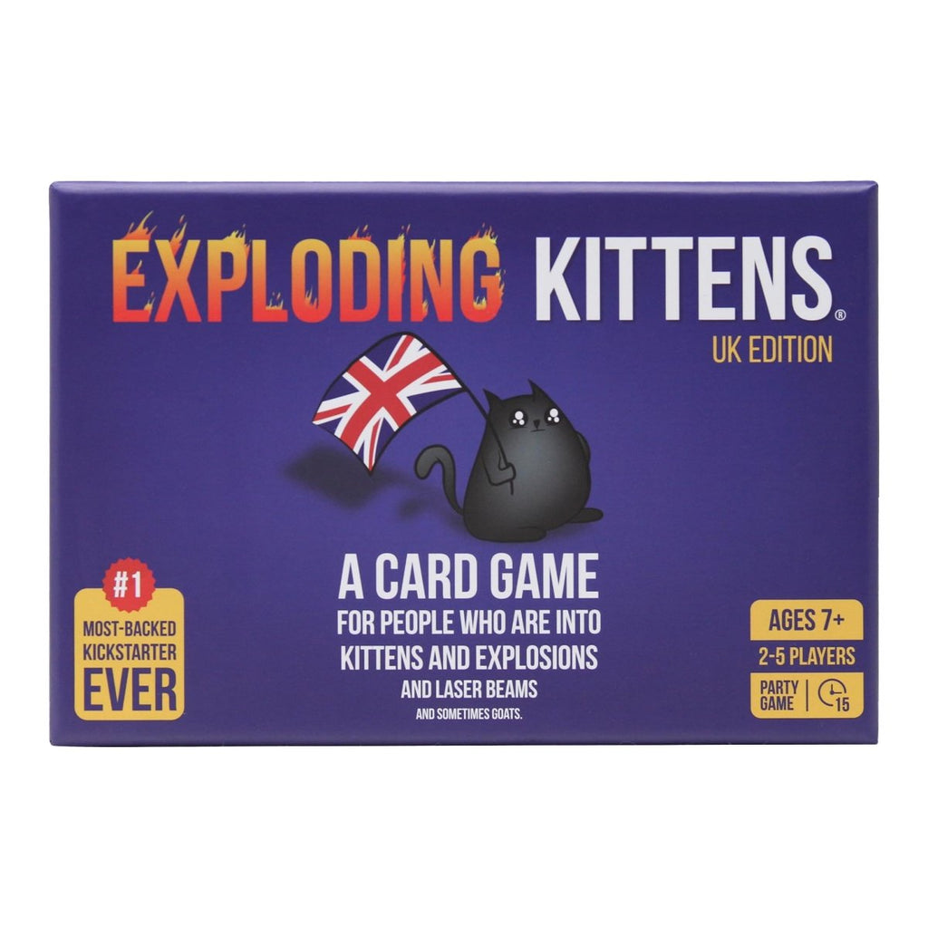 Exploding Kittens UK Edition - UK ExclusiveJustSmoke.Me