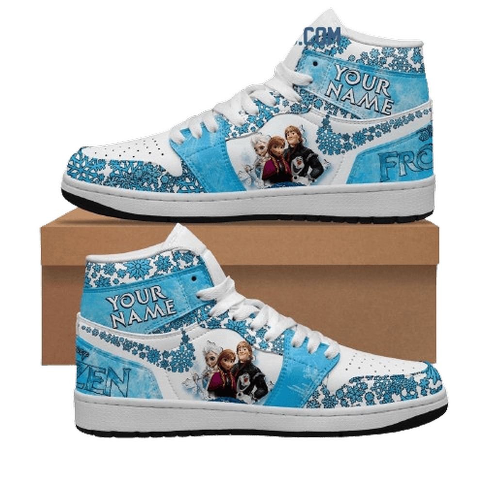 Frozen | New High - Tops | Custom Fashion Trainers | Cartoon / Movie / Gamers.JustSmoke.Me