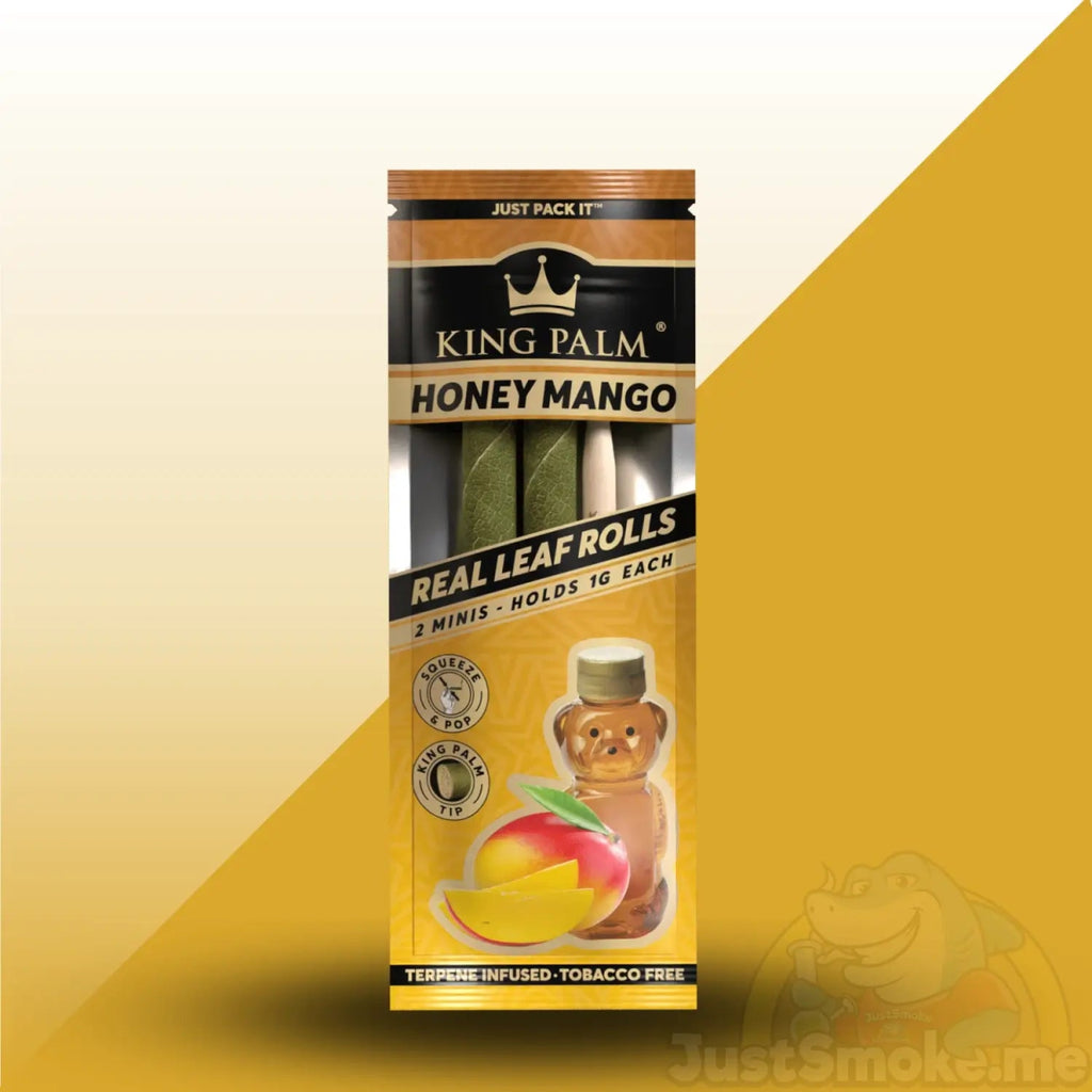 Honey Mango | Cordia Leaf / Flavoured Blunt Wraps & Cones - King PalmJustSmoke.Me