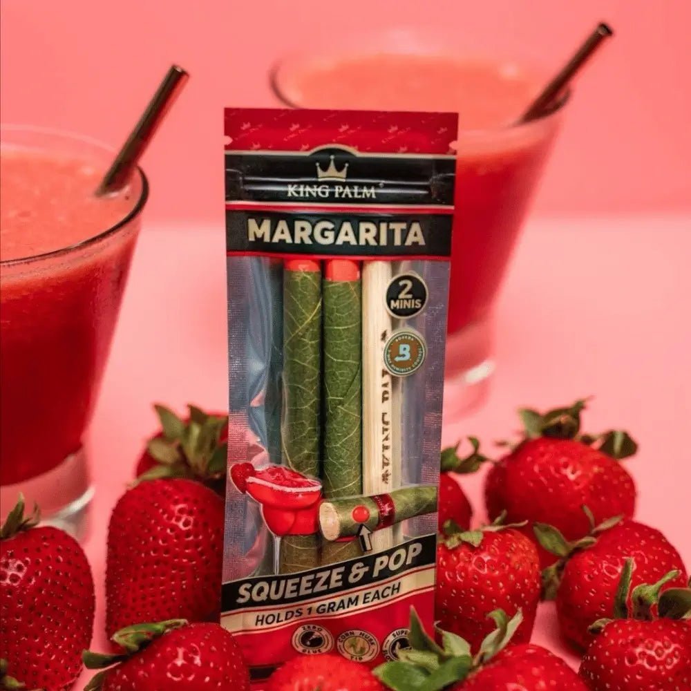 Margarita | Cordia Leaf / Blunt Wraps & Rolls (Mini 1.g) - King PalmJustSmoke.Me