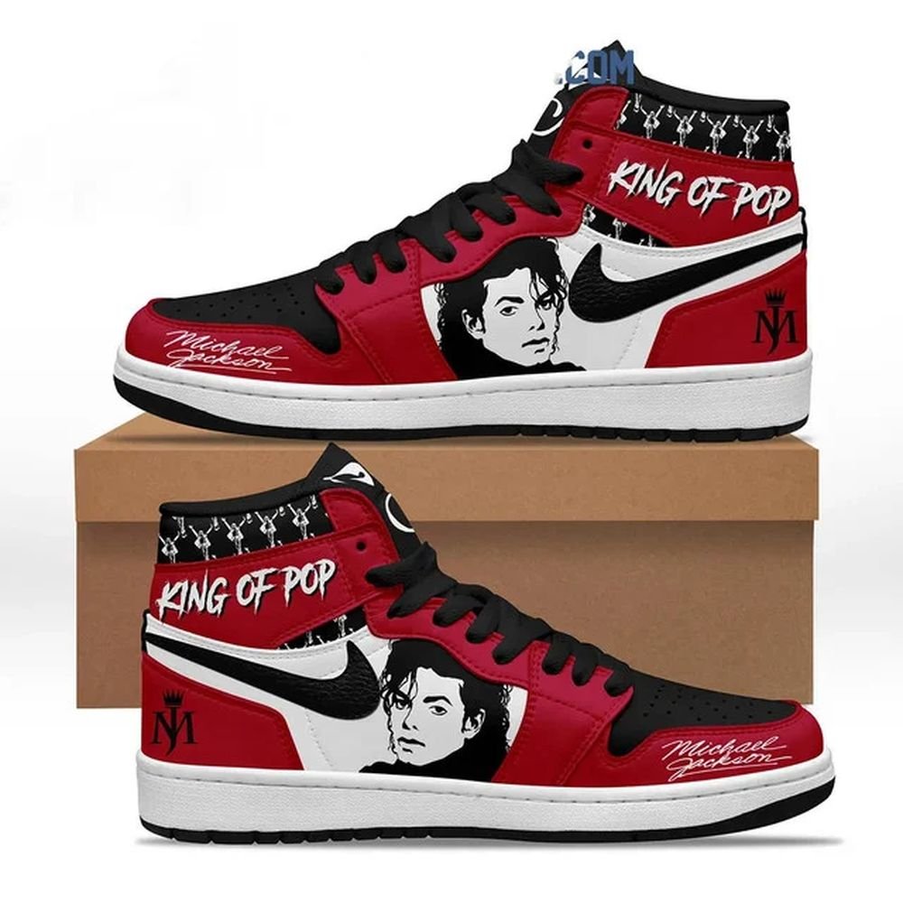 Michael Jackson | New High - Tops | Custom Fashion Trainers | Cartoon / Movie / Gamers.JustSmoke.Me