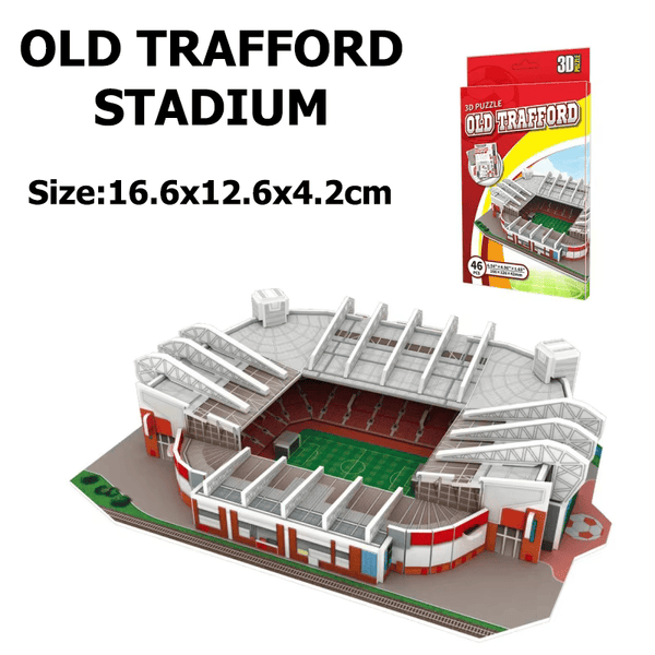 Miniature Famous Football Stadiums - 3D DIY Puzzle - World Football Game GiftsJustSmoke.Me