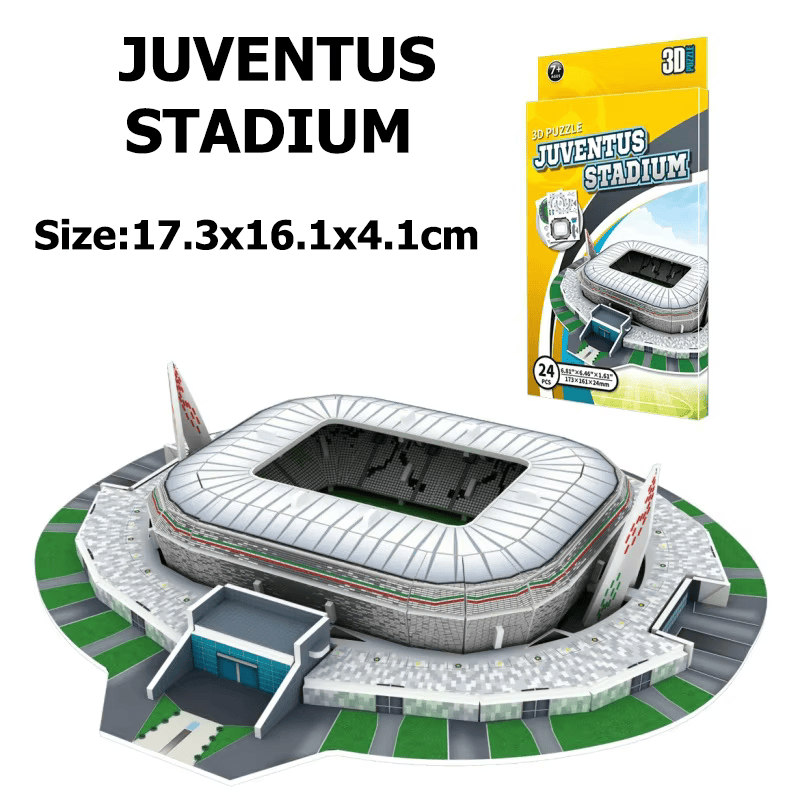 Miniature Famous Football Stadiums - 3D DIY Puzzle - World Football Game GiftsJustSmoke.Me