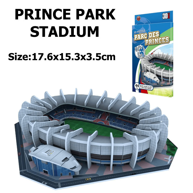 Miniature Famous Football Stadiums - 3D DIY Puzzle - World Football Game GiftsJustSmoke.Me