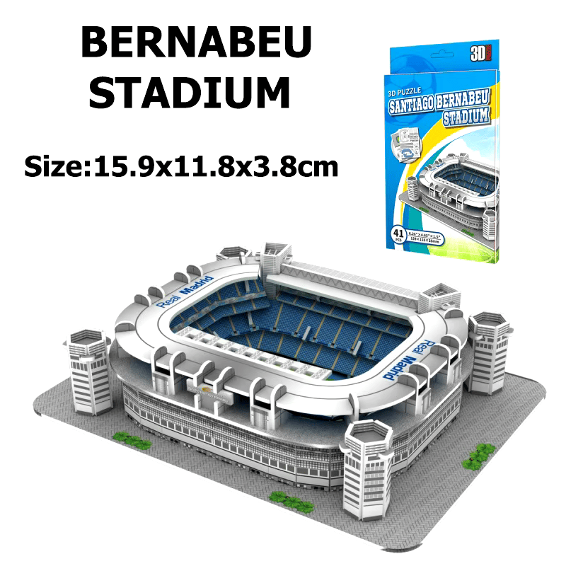 Miniature Famous Football Stadiums - 3D DIY Puzzle - World Football Game GiftsJustSmoke.Me