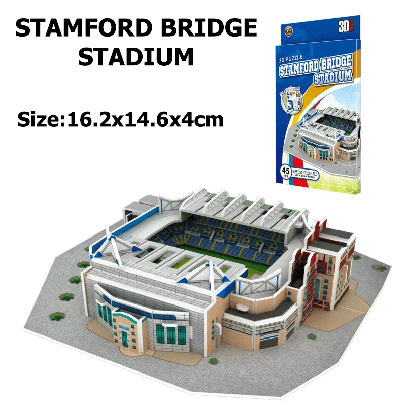 Miniature Famous Football Stadiums - 3D DIY Puzzle - World Football Game GiftsJustSmoke.Me