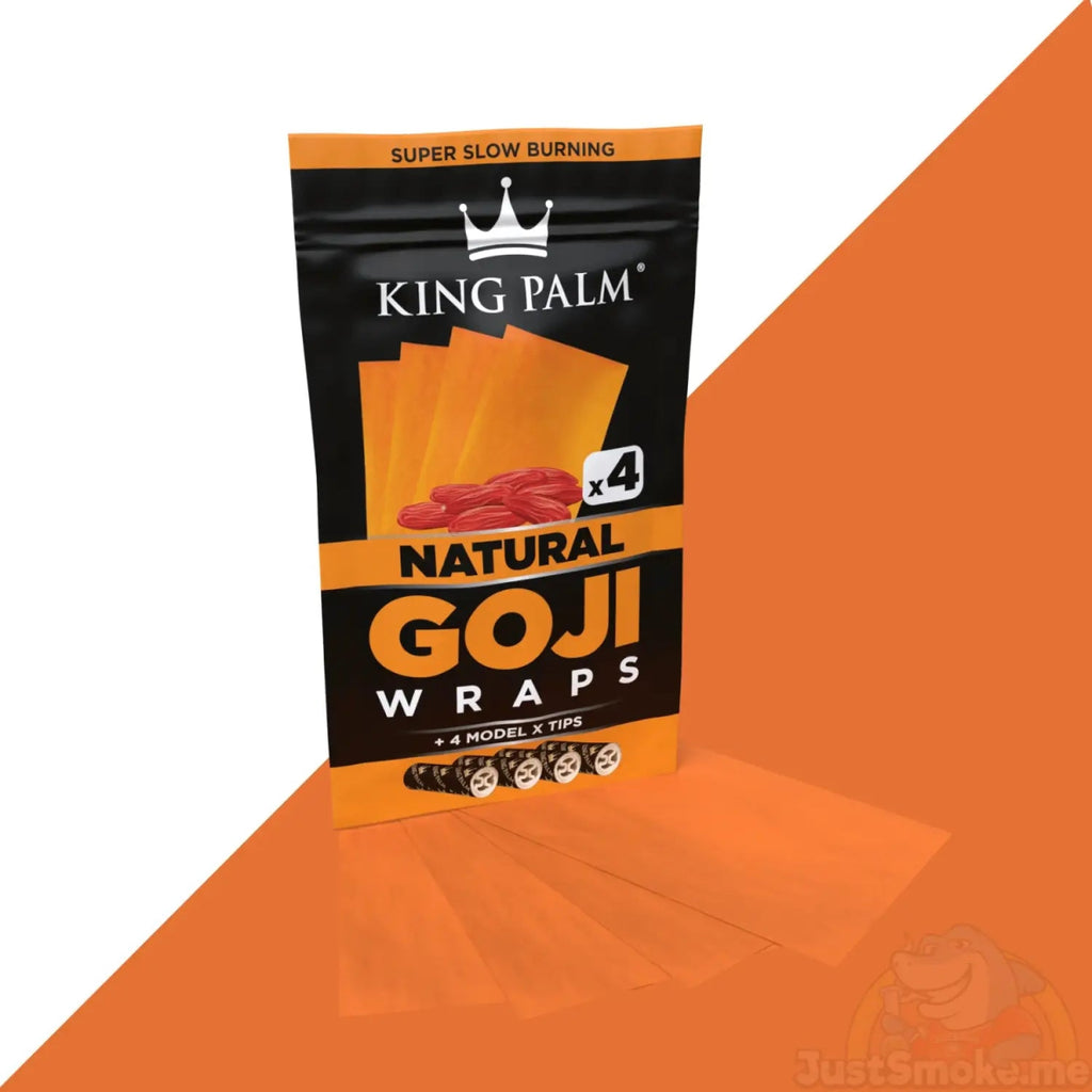 Natural Goji Berry | Blunt Wraps + Filter Tips - King PalmJustSmoke.Me