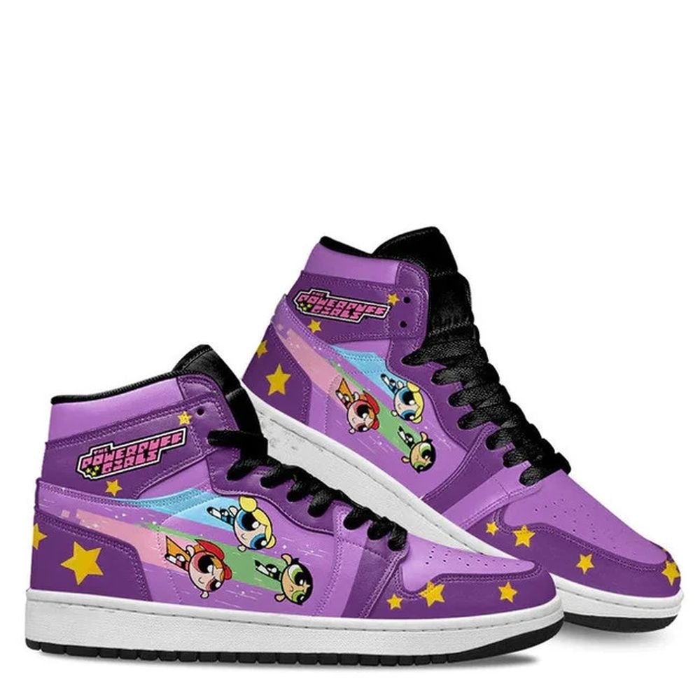 Power Puff Girls #2 | New High - Tops | Custom Fashion Trainers | Cartoon / Movie / Gamers.JustSmoke.Me