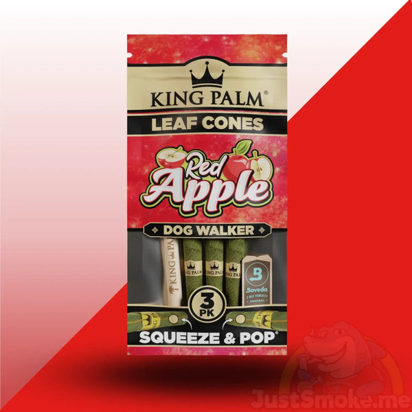 Red Apple | Cordia Leaf / Blunt Wraps & Cones - King PalmJustSmoke.Me