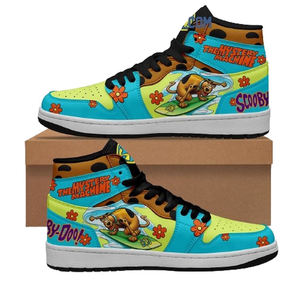 Scooby Doo | New High - Tops | Custom Fashion Trainers | Cartoon / Movie / Gamers.JustSmoke.Me