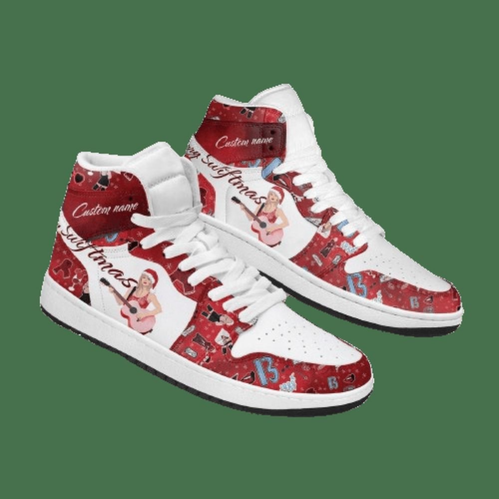 Taylor Swift Shine | New High - Tops | Custom Fashion Trainers | Cartoon / Movie / Gamers.JustSmoke.Me