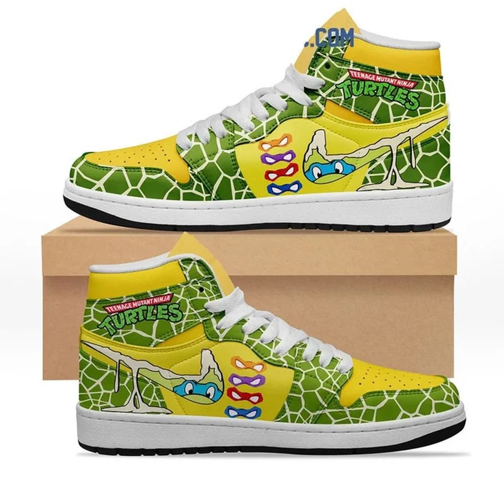 Teenage Mutant Ninja Turtles #3 | New High - Tops | Custom Fashion Trainers | Cartoon / Movie / Gamers.JustSmoke.Me