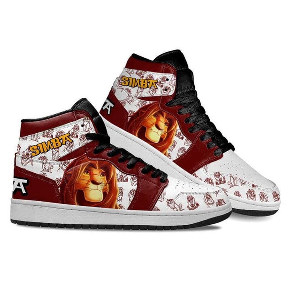 The Lion King | High - Tops / Custom Shoes | Unisex Fashion Trainers | Cartoon / Movie / Gamers.JustSmoke.Me