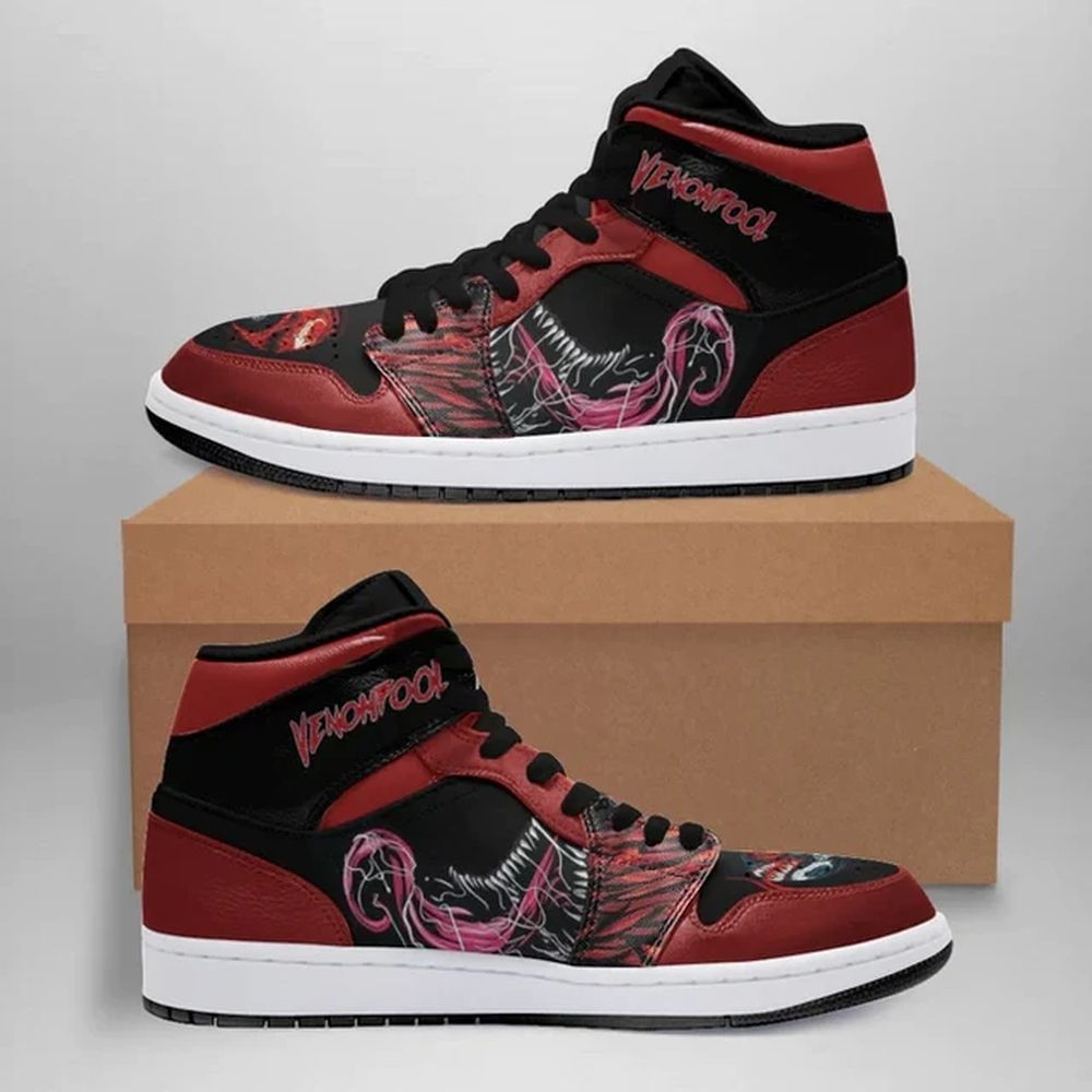 Venom #1 | High - Tops / Custom Shoes | Unisex Fashion Trainers | Cartoon / Movie / Gamers.JustSmoke.Me