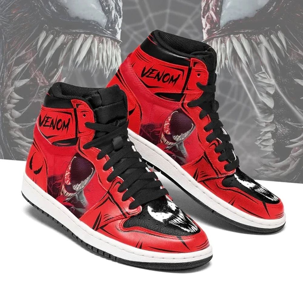 Venom #2 | High - Tops / Custom Shoes | Unisex Fashion Trainers | Cartoon / Movie / Gamers.JustSmoke.Me