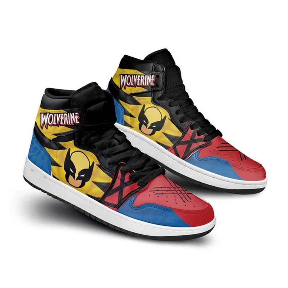 Wolverine | High - Tops / Custom Shoes | Unisex Fashion Trainers | Cartoon / Movie / Gamers.JustSmoke.Me