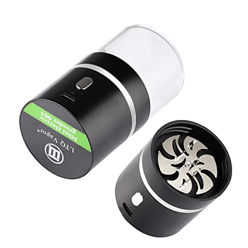 AiTURE Upgraded Mini Electric Grinder Spice Smart Herb 400 mAh with 50ml Jar,Easy to Carry(Grinder)JustSmoke.Me