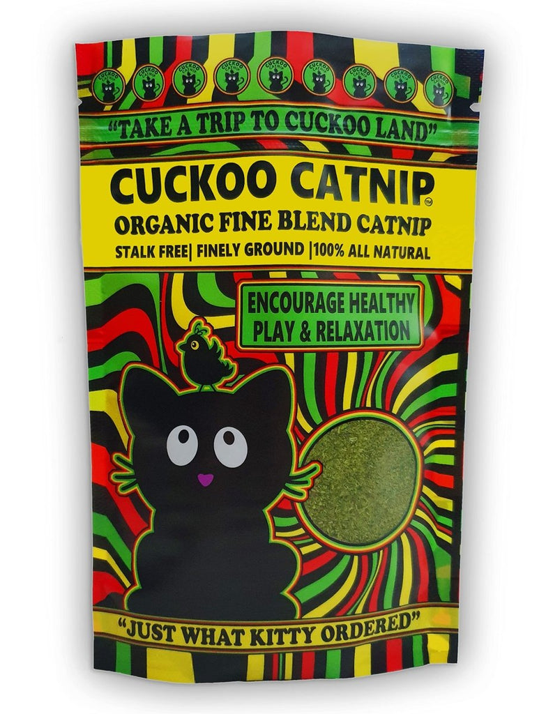 Cuckoo Catnip - Organic Fine Blend Cat Nip - Stalk Free 100% NaturalJustSmoke.Me