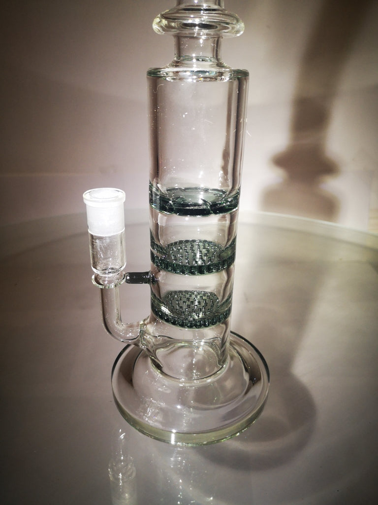 Triple Dab Rig With Straight Big Tube Glass Bong, Birdcage Perc, And Banger  Bowl Ideal For Smoking Oil And Water Pipes HR316 From Lavishlife, $18.33