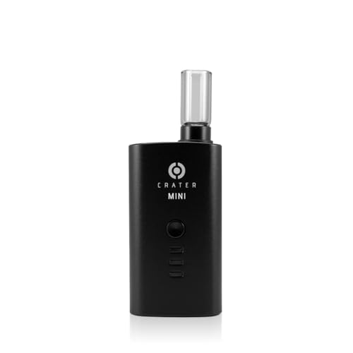 Dry Herb Vaporizer, CRATER MINI herbal vaporizer, Rechargeable built-in Li-ion Battery, Herb vapouriser, portable vaporizer, No Nicotine!JustSmoke.Me