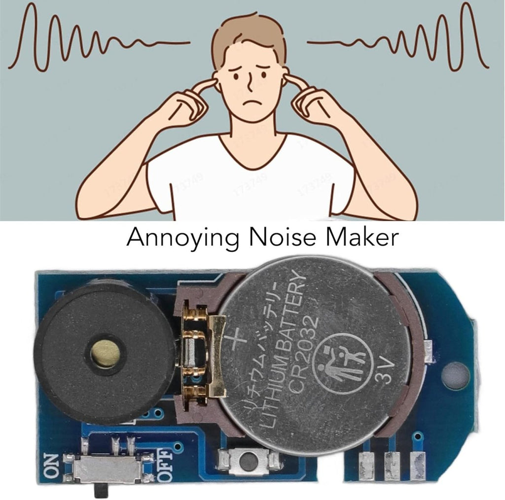 Fun & Annoying - Hidden PCB Buzzer - Noise Making Prank MachineJustSmoke.Me