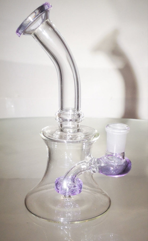 New Glass | 7 Inch Bong | Popular & Strong Design | Glass Water Bong | Smoking Bong | Oil rigJustSmoke.Me