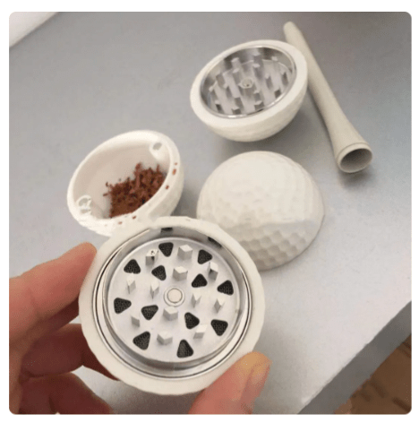 Golf Champ : Golf Ball Smoking Gift-SetJustSmoke.Me