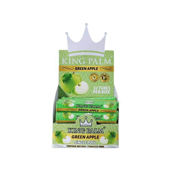 King Palm | Green Apple | Cordia Leaf / Flavoured Blunt Rolls & ConesJustSmoke.Me