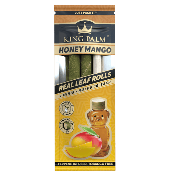 King Palm | Honey Mango | Cordia Leaf / Flavoured Blunt Wraps & ConesJustSmoke.Me