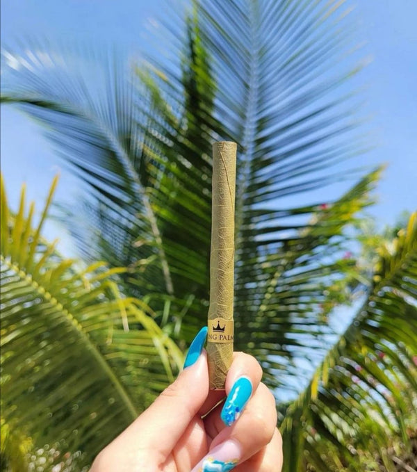 King Palm | 5 Mixed Size - Cordia Leaf / Blunt Wraps & Pre RollsJustSmoke.Me