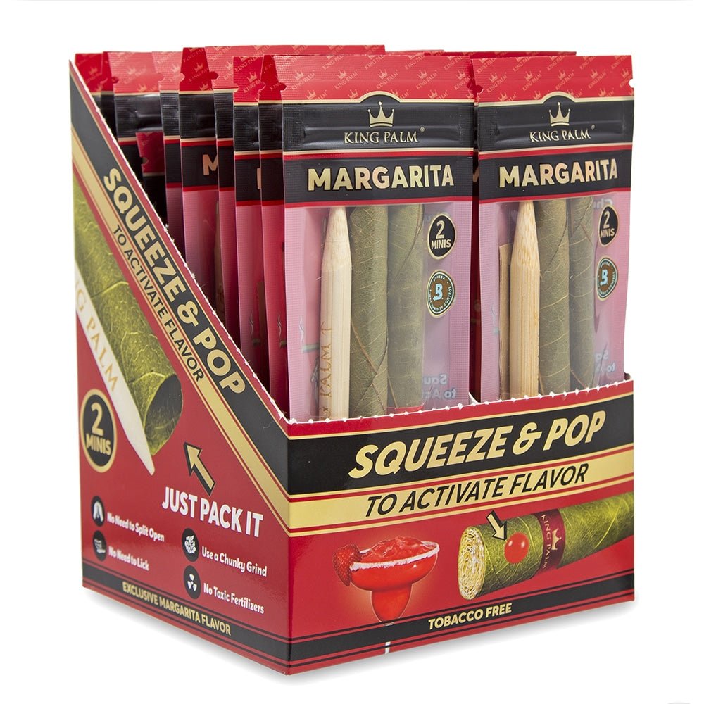 King Palm | Margarita | Cordia Leaf / Blunt Wraps & Rolls (Mini 1.g)JustSmoke.Me