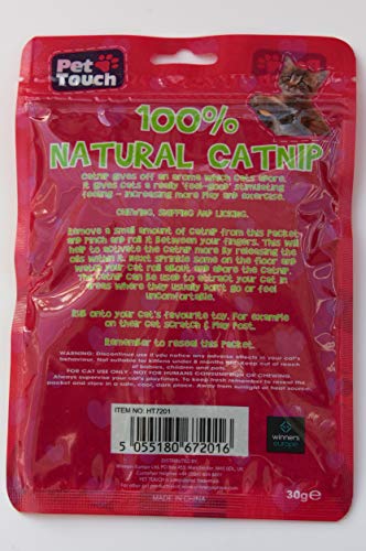 Pet Touch Catnip 100% Natural Crazy Catnip 30gJustSmoke.Me