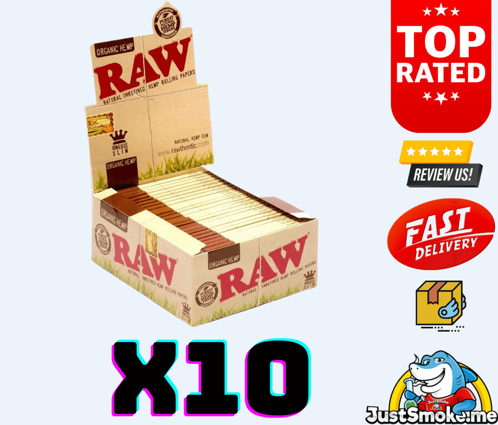 Raw Organic hemp | Rolling Papers | 1 - 50JustSmoke.Me