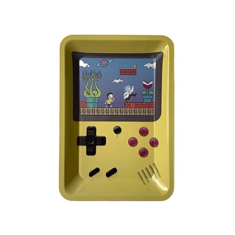 Retro Gamer Rolling Tray | Metal | 18 x12.5cmJustSmoke.Me