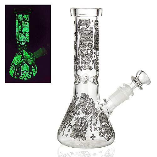 The7boX Handmade Bong Simple Glass Beaker Pipes Bong for Smoking 14.5mm Oil Rig Bubblers¡­JustSmoke.Me